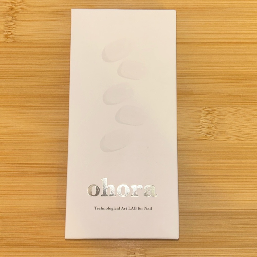 Ohora semicured gel nails. Color:winter